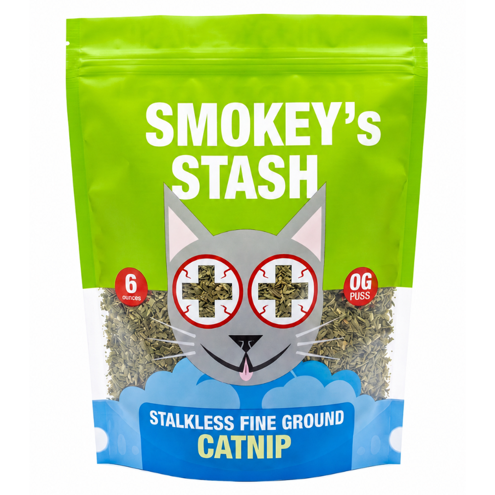 Smokey's Stash Stalkless Ground Catnip – 6 oz by Smokey's Stash
