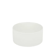 PARK LIFE DESIGNS Jardin Ribbed Pet Bowl Collection – Modern Matte Exterior