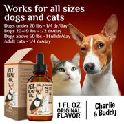 Hemp Oil for Dogs & Cats – Skin, Coat & Joint Support