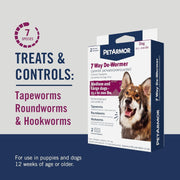 PetArmor Dog Dewormer – 7 Way Chewables & Sure Shot 2X Liquid