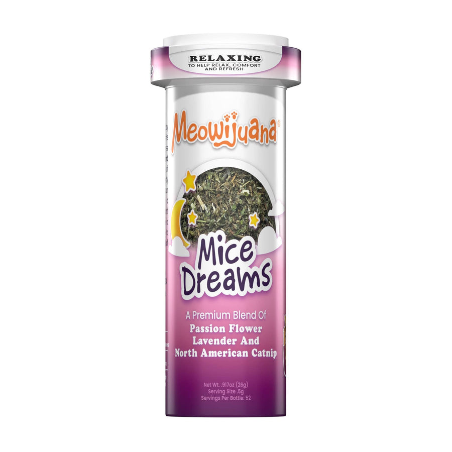 Meowijuana Mice Dreams - Catnip, Passion Flower, & Lavender by Meowijuana - cat treat