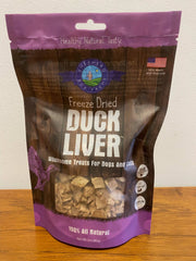 Shepherd Boy Farms Freeze-Dried Duck Liver Dog Treats - 3 oz