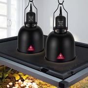 DXOPHIEX Reptile Heat Lamp Fixture Deep Dome Basking Light 5 Options