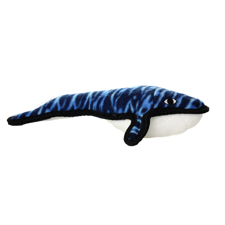 Tuffy Ocean Whale, Durable, Tough, Squeaky Dog Toy by Tuffy - dog toy