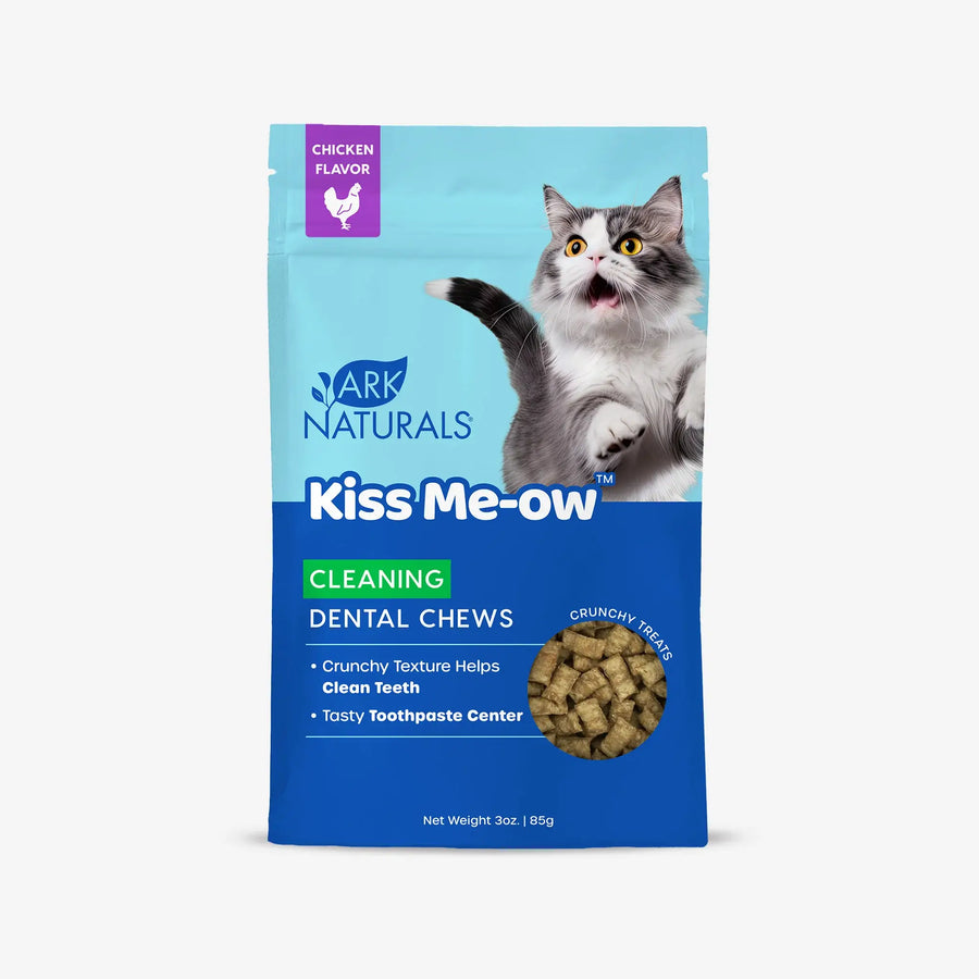 Ark Naturals Dental Chews Kiss Me-Ow Chicken Cat Treats 3oz by Ark Naturals - cat treat