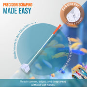 Flipper Platinum Aquarium Hand Scraper – 28 Inch available at Pristine Pet Supply - image 3