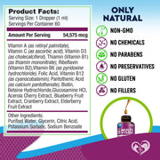 Beloved Pets Cat & Dog Liquid Multivitamin with Glucosamine & Cranberry