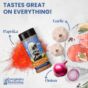 Everglades Fish & Chicken Seasoning 6 oz. Land & Sea Blend Made in USA