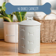 PARK LIFE DESIGNS Manor White Treat Jar available at Pristine Pet Supply - image 3