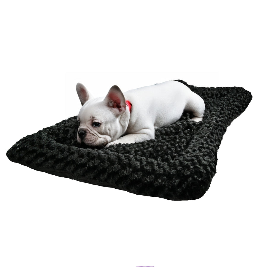 Dog Bed – Rectangle Bolstered Furvana™ 'Cloud'