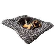 Dog Bed – Rectangle Bolstered Furvana™ 'Cloud'
