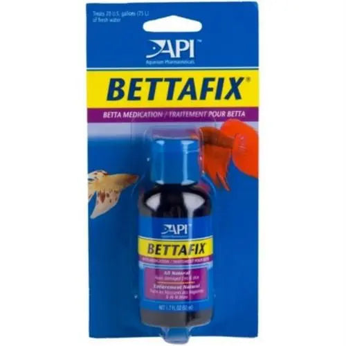 API Bettafix 1.7 oz Betta Fish Water Treatment for Fin Care & Aquarium Health