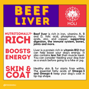 Beef Liver Dog Food Topper - Freeze Dried - Single Ingredient - Pristine Pet Supply