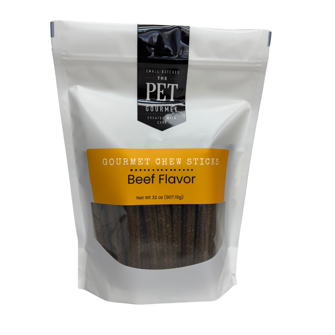 The Pet Gourmet Beef Gourmet Chew Sticks for Dogs, 2 lb