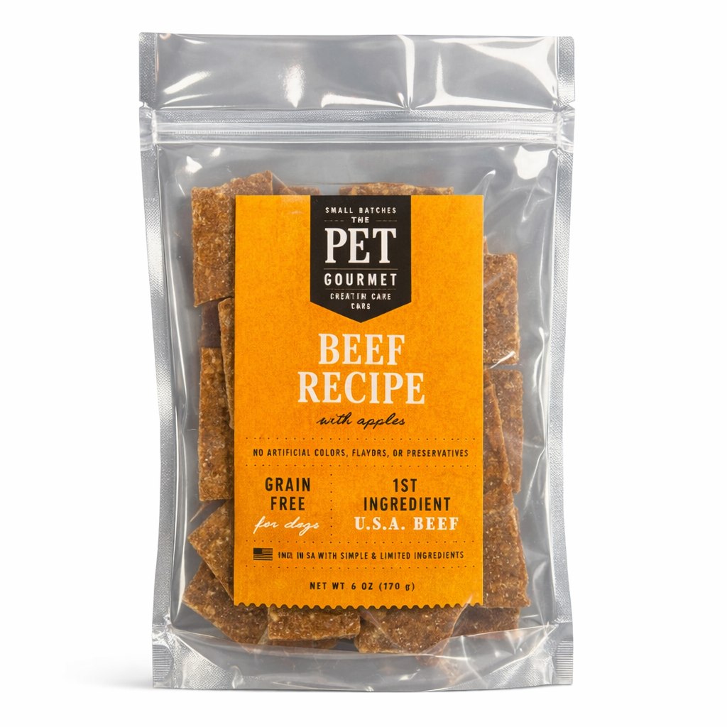 The Pet Gourmet Beef & Carrot Jerky Dog Treats, 5 oz