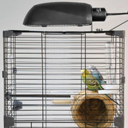 Bird Cage UVB Light Fixture Kit 20W UVA UVB Lamp for Aviary Health