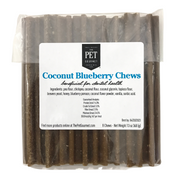 The Pet Gourmet Coconut Blueberry Gourmet Chew Sticks for Dogs, 8-Pack