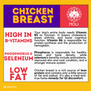 Chicken Breast Dog Food Topper - Freeze Dried - Single Ingredient - Pristine Pet Supply