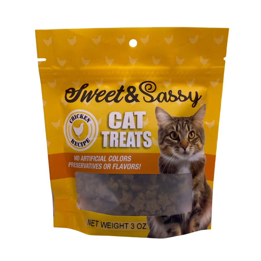 ChewMax Sweet & Sassy Chicken Cat Treats