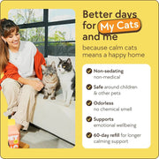 Cat Calming Diffuser Pheromone Anti Anxiety Spray Fighting Stress 60 Day