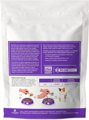 Cat Multivitamin Supplement with Probiotics, Omega 3 & Skin + Coat Support