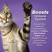 Cat Probiotics Digestive Gut Health Immune Support Powder 30 Packets