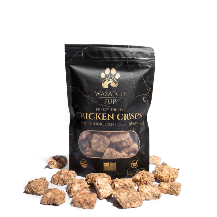 Wasatch Pup Freeze-Dried Chicken Crisps Dog Treats