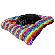 Dog Bed – Rectangle Bolstered Furvana™ 'Cloud'