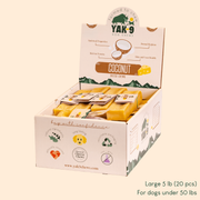 Yak9 Chews Coconut Yak Milk Chews for Dogs