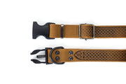 Euro-Dog Celtic Sport Quick-Release Leather Dog Collar