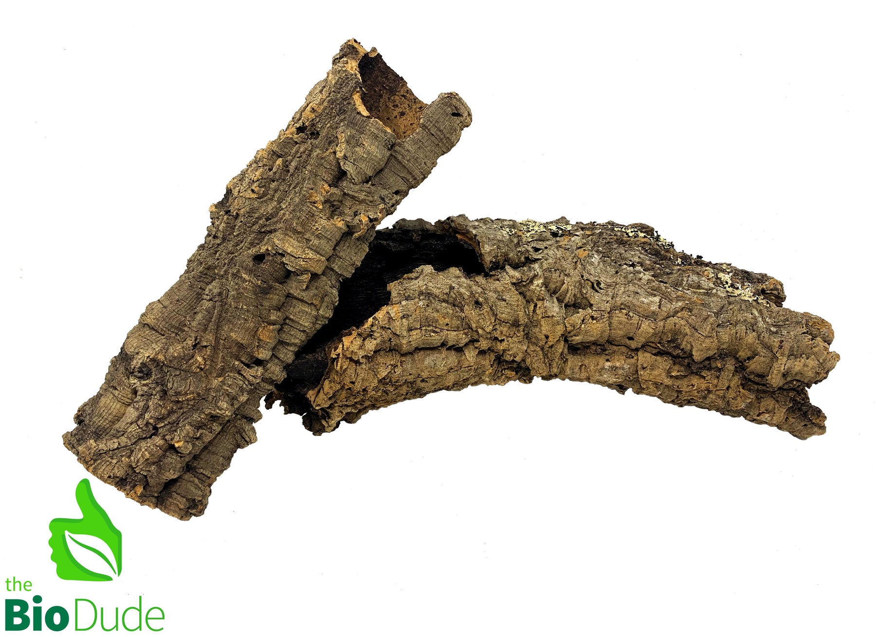 The Bio Dude Reptile Decor – Cork Bark Tubes