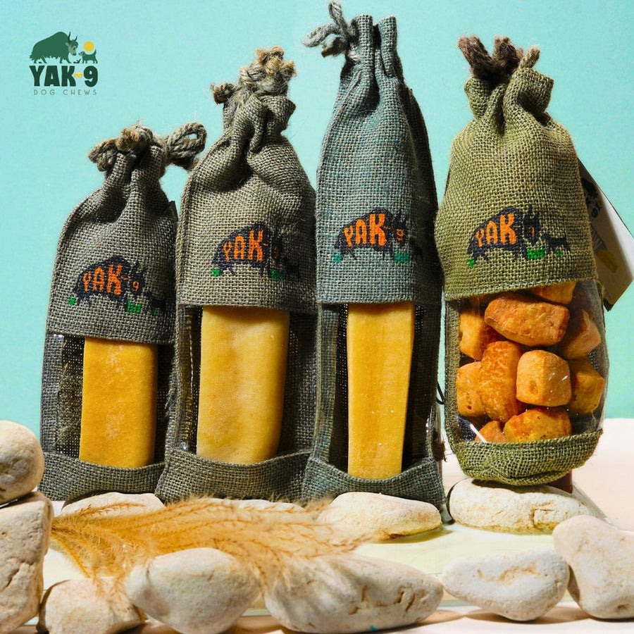 Yak9 Chews Yak and Cow Milk Chews for Dogs