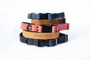 Euro-Dog Sport Style Leather Dog Collar