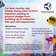 DrTim’s Aquatics Saltwater Waste-Away Aquarium Cleaner 8 oz.