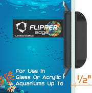 Flipper Edge Limited Edition Puffer 2 in 1 Floating Magnetic Aquarium Algae Cleaner (MAX) - Pristine Pet Supply