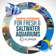 Flipper Edge 2 in 1 Floating Magnetic Aquarium Algae Cleaner (MAX) - Pristine Pet Supply