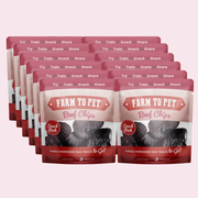 Beef Chips Snack Pack Bundles | Dog Treats for Training & Travel - Pristine Pet Supply