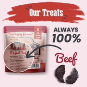 Beef Chips Snack Pack Bundles | Dog Treats for Training & Travel - Pristine Pet Supply