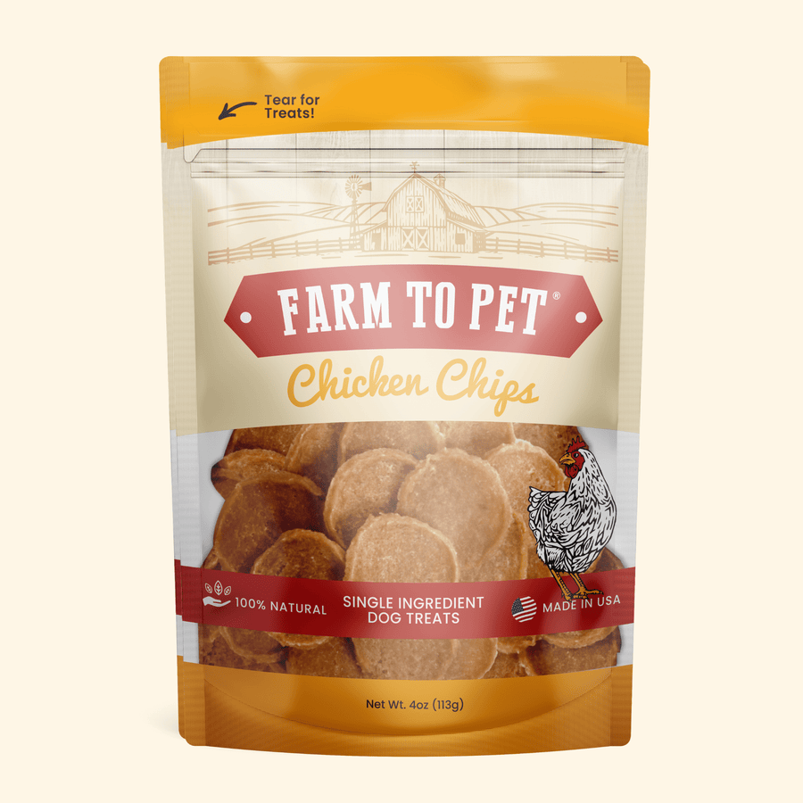 Chicken Chips for Dogs | All-Natural Single-Ingredient Dog Treats - Pristine Pet Supply