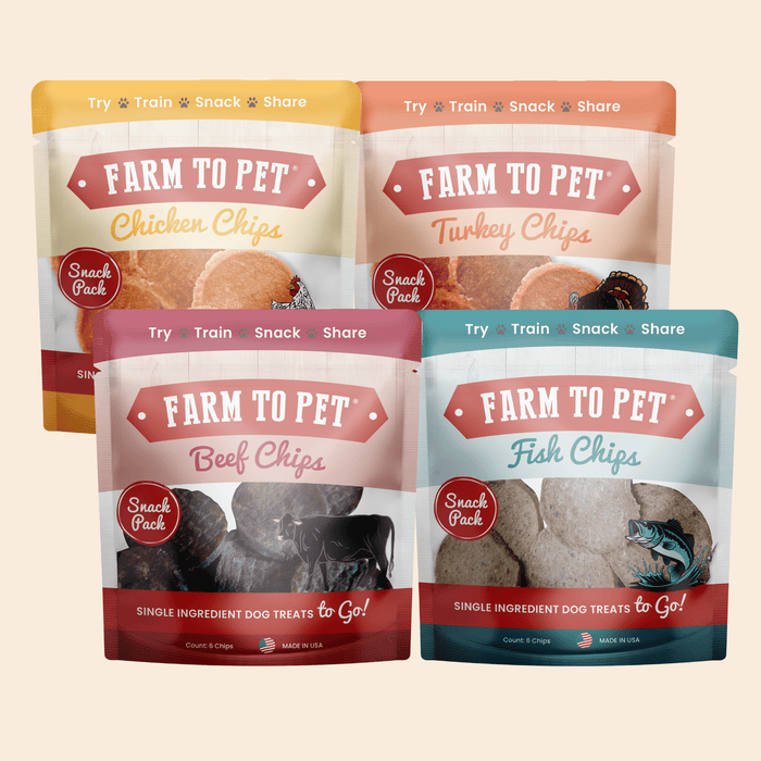 Farm To Pet Snack Pack Dog Treat Sampler