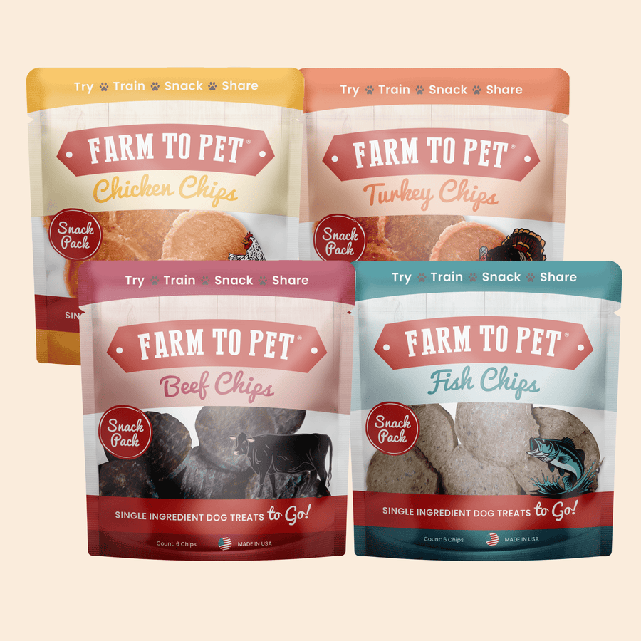 Farm To Pet Snack Pack Dog Treat Sampler
