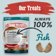 Fish Chips for Dogs | Wild-Caught Fish Dog Treats - Pristine Pet Supply