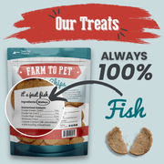 Fish Chips for Dogs | Wild-Caught Fish Dog Treats - Pristine Pet Supply