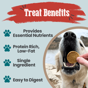 Fish Chips for Dogs | Wild-Caught Fish Dog Treats - Pristine Pet Supply