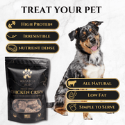 Freeze-Dried Chicken Crisps Dog Treats