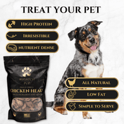 Freeze-Dried Chicken Heart Dog Treats