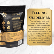 Freeze-Dried Beef Liver Dog Treat