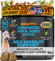Googipet Agility+ Advanced Hip & Joint Chews for Dogs