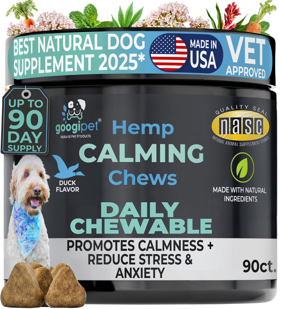 Googipet Hemp Calming Chews for Dogs