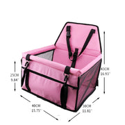 Dog Safety Mesh Travel Carrier Basket - Pristine Pet Supply